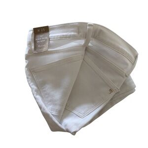 Madewell Women's High-Rise Skinny Jeans in White
